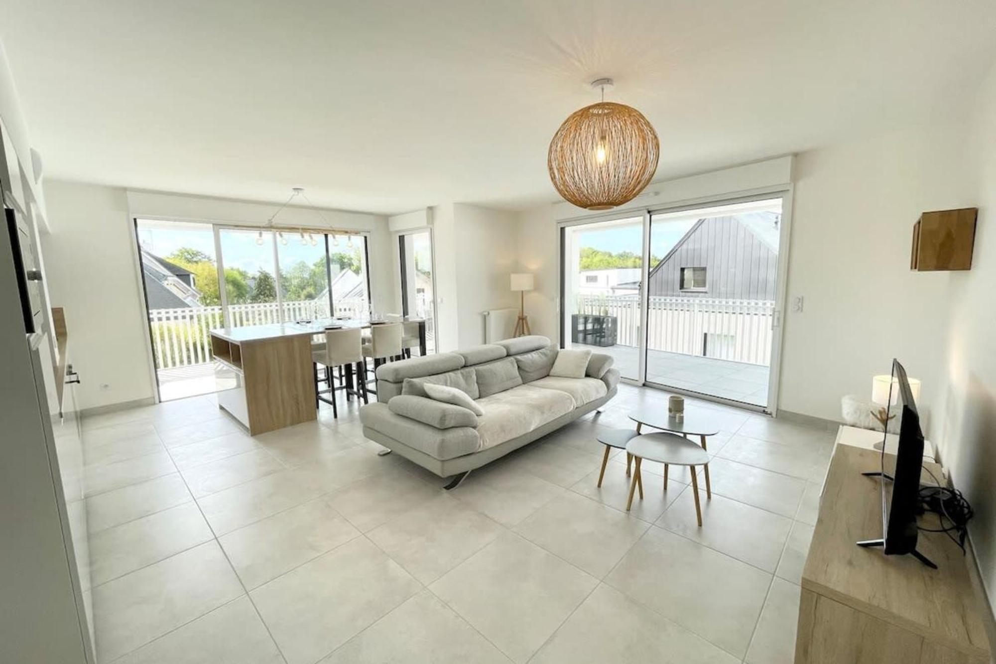 Spacieux Appartement Neuf De Standing Hyper Cosy Larmor-Plage Exterior foto
