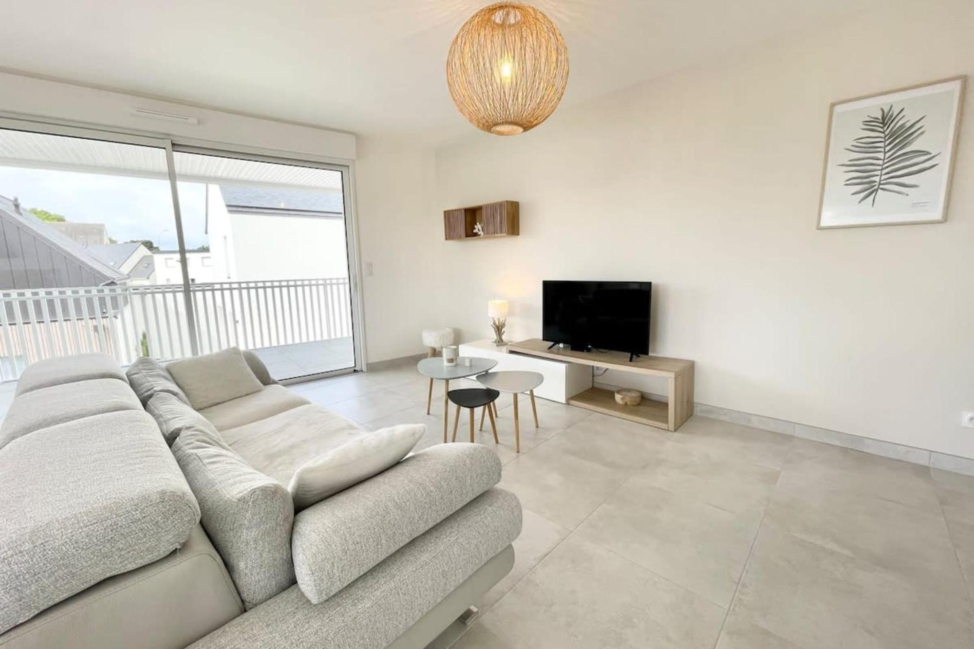 Spacieux Appartement Neuf De Standing Hyper Cosy Larmor-Plage Exterior foto